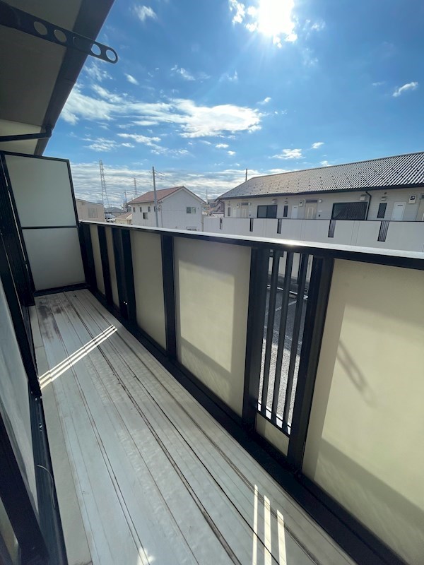 ハーティス松本 B ベランダ