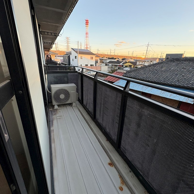 ニューメモハイツ ベランダ