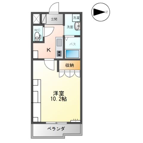 セピアローズⅡ 間取り