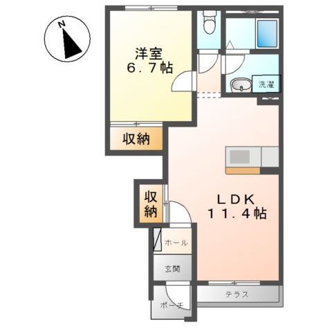 ルピナス・彩 間取り