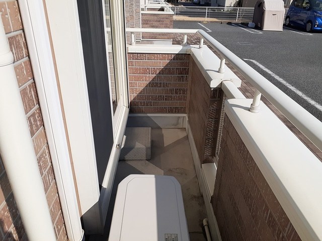 ミントハウス ベランダ