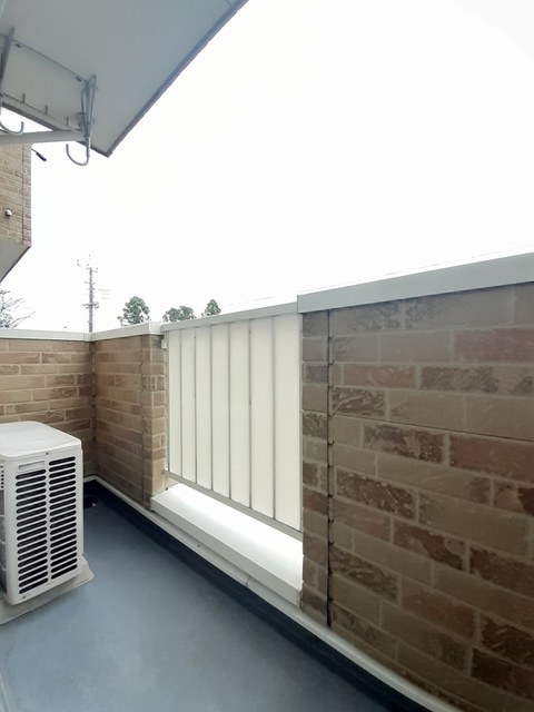 プラムⅢ ベランダ