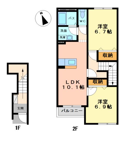ルピナス・彩 間取り