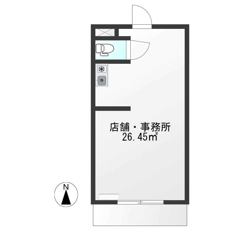 大吉ビル 103号室 間取り