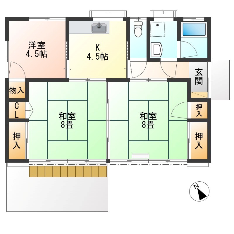 飯田住宅 間取り