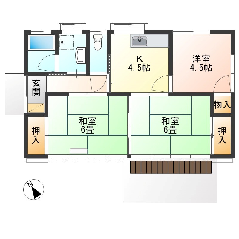飯田住宅 間取り