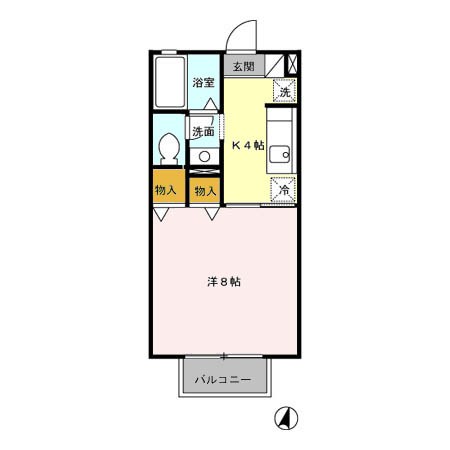 メゾン・ボナール  間取り図