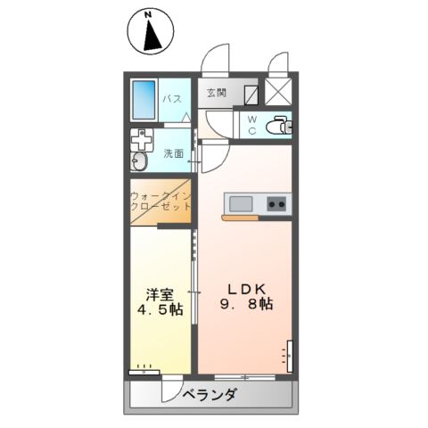 ルナ　キャッスル 間取り