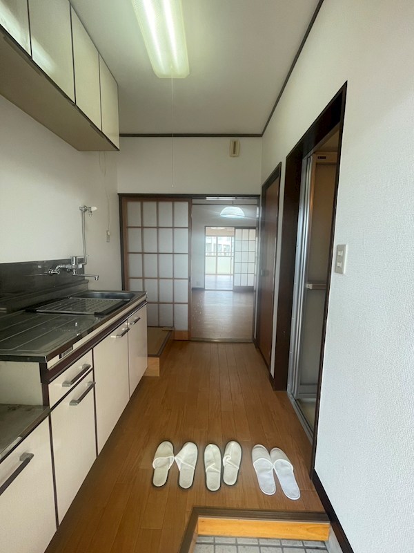 ハッピーハイツ山崎 玄関