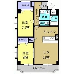 Y&M　TAKAHASHI　I 405号室 間取り