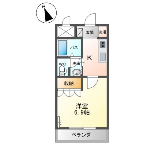 ベルメゾンしらさぎ 間取り