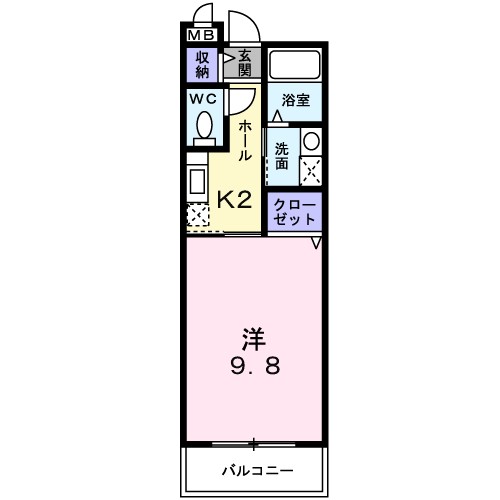マンションあかやま 間取り