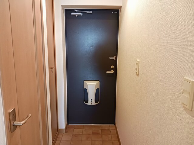 マンションあかやま 玄関