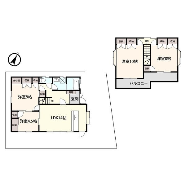 矢板戸建 間取り