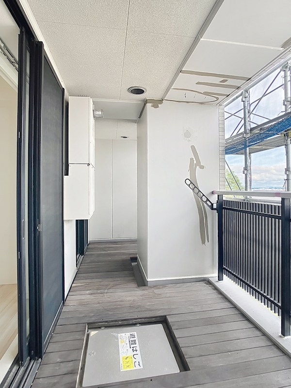 シティタワー宇都宮 ベランダ