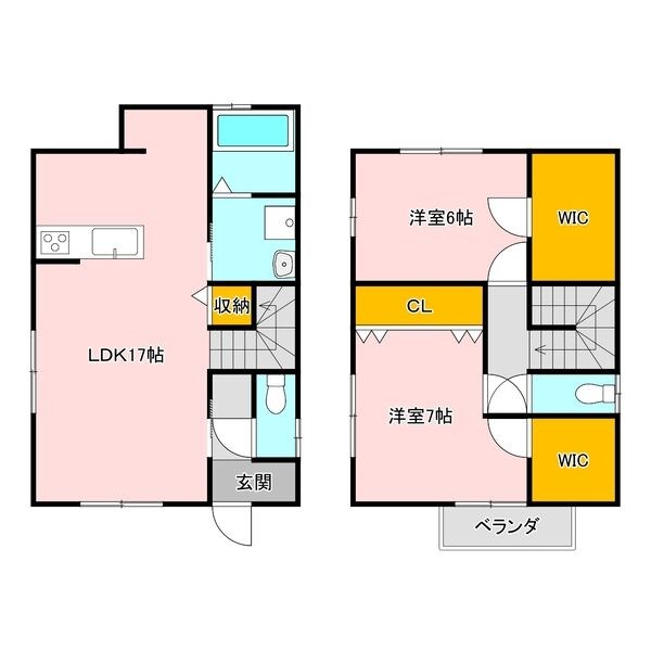 FPO鶴田町住宅 間取り