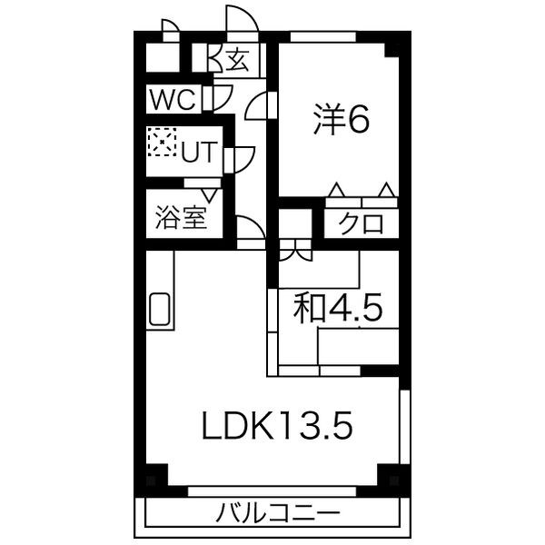 ラ・フレーズ 301号室 間取り