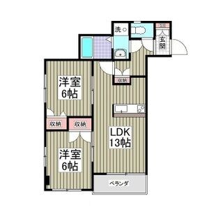 CITYPARK光   603号室 間取り