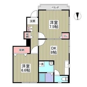 さくらコーポA 101号室 間取り