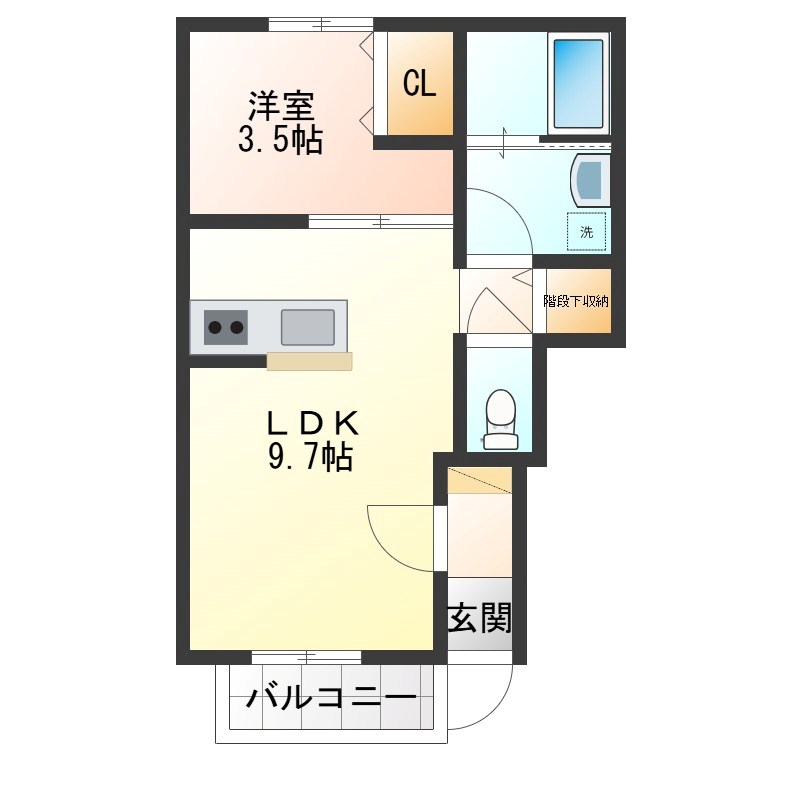 アリアコートオヤマ 間取り