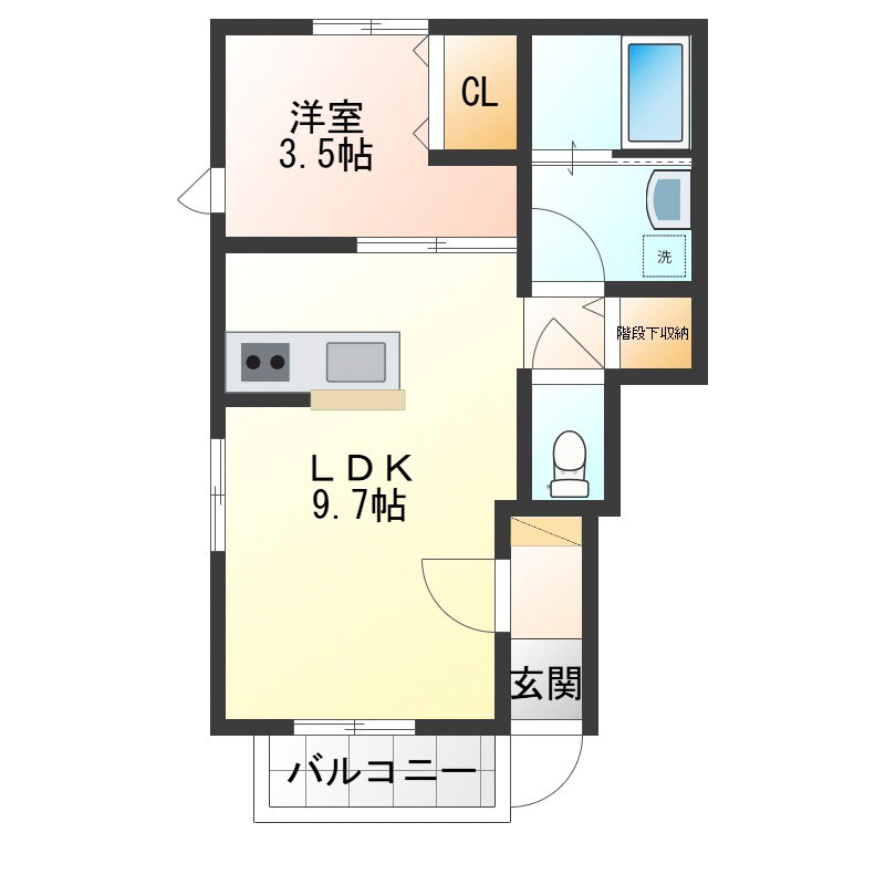 アリアコートオヤマ 間取り
