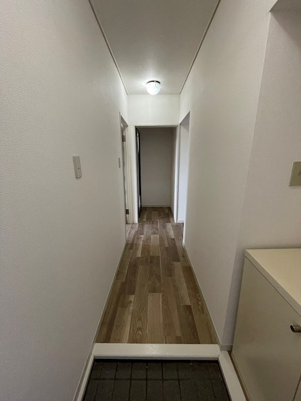 小山駅南ハイツ 玄関