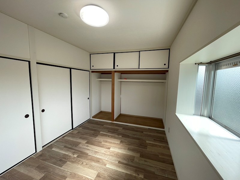 小山駅南ハイツ ベッドルーム