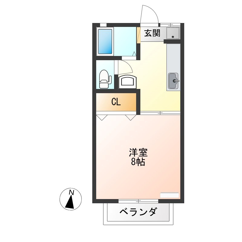 清原台ハイツ 間取り