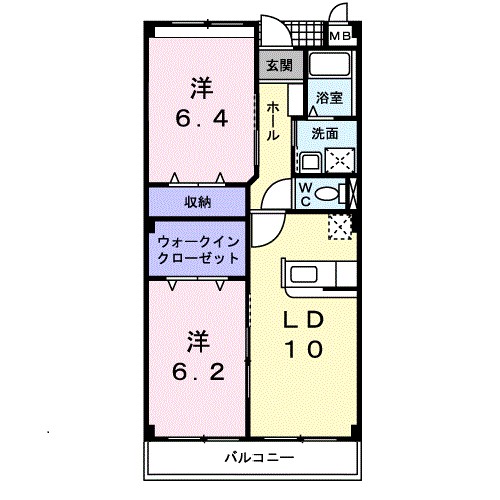 Ｚｅｐｈｙｒ　ゼファー 間取り