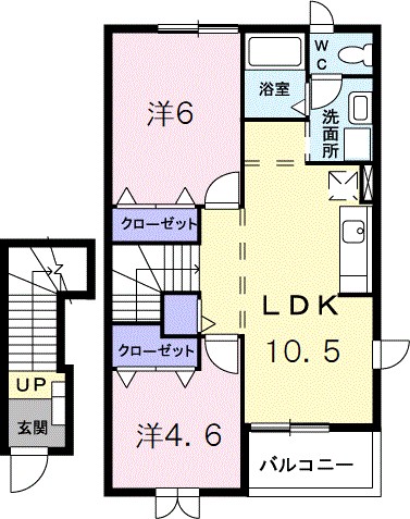 ファミーユＡ 間取り
