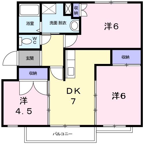 ベルコリーナケイ 間取り