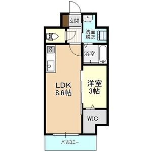 IRMS Ⅲ 706号室 間取り