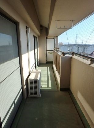 ルミエール薬師寺 ベランダ