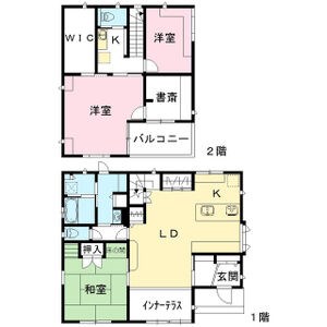 豊郷台3丁目ハウス 間取り