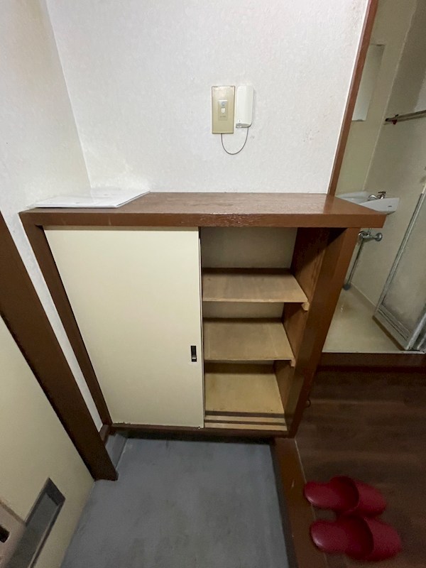 山中マンションC 玄関