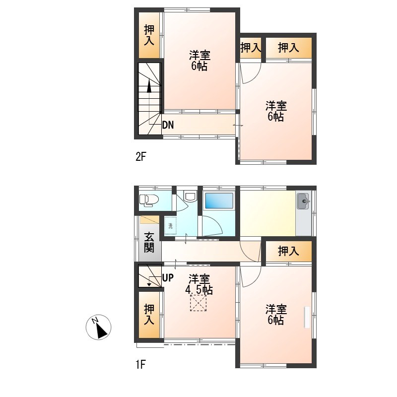 滝の原3丁目戸建 間取り