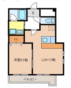 ファイブシティ 501号室 間取り