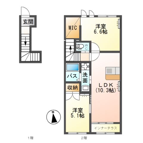 IXIA（イクシア） 間取り