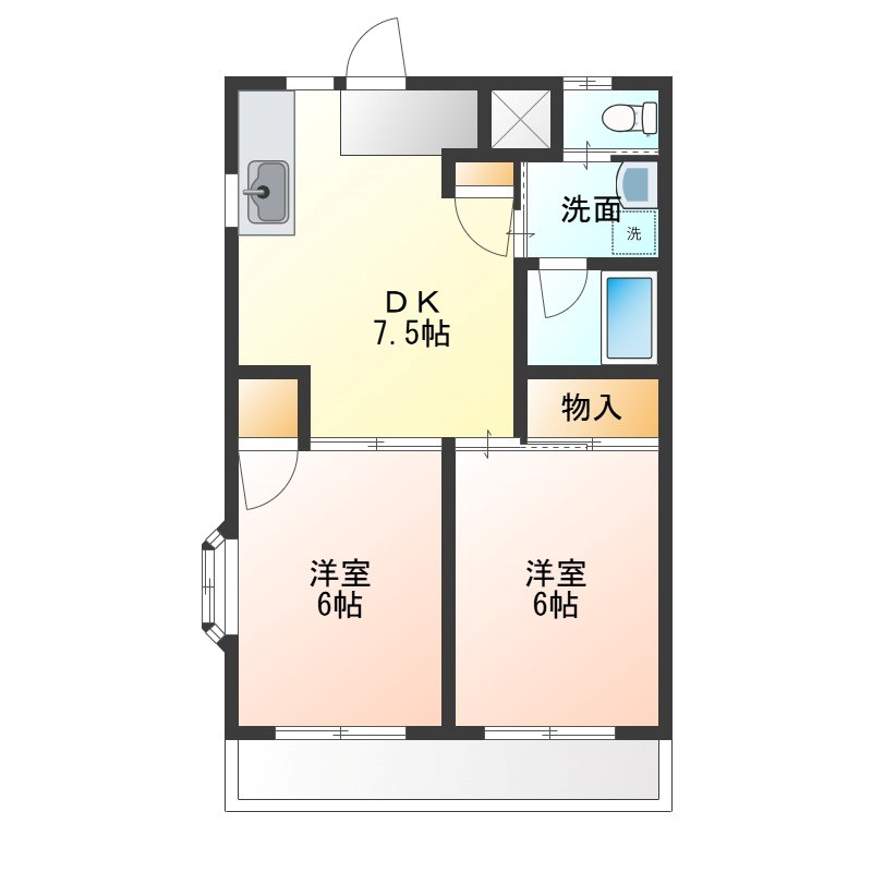 レジデンスヒルズ 間取り