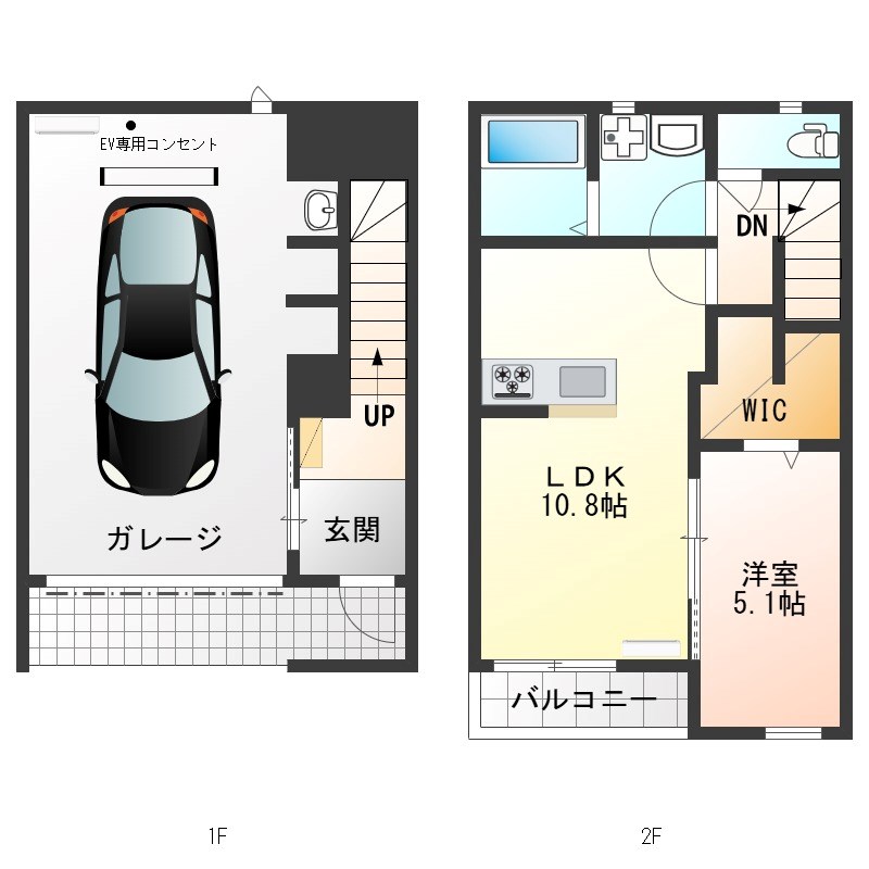 コメットチバ　Q 間取り