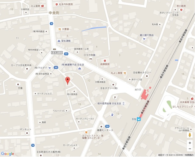 カサ・アグア 地図（共通）
