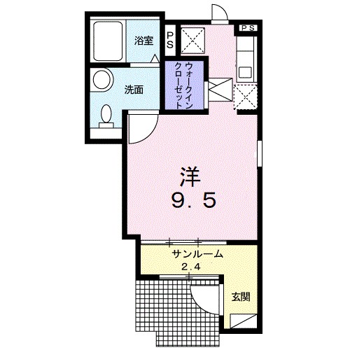 カーサプラシード　Ⅲ 間取り