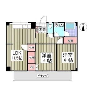 ツルオカハイツ  間取り