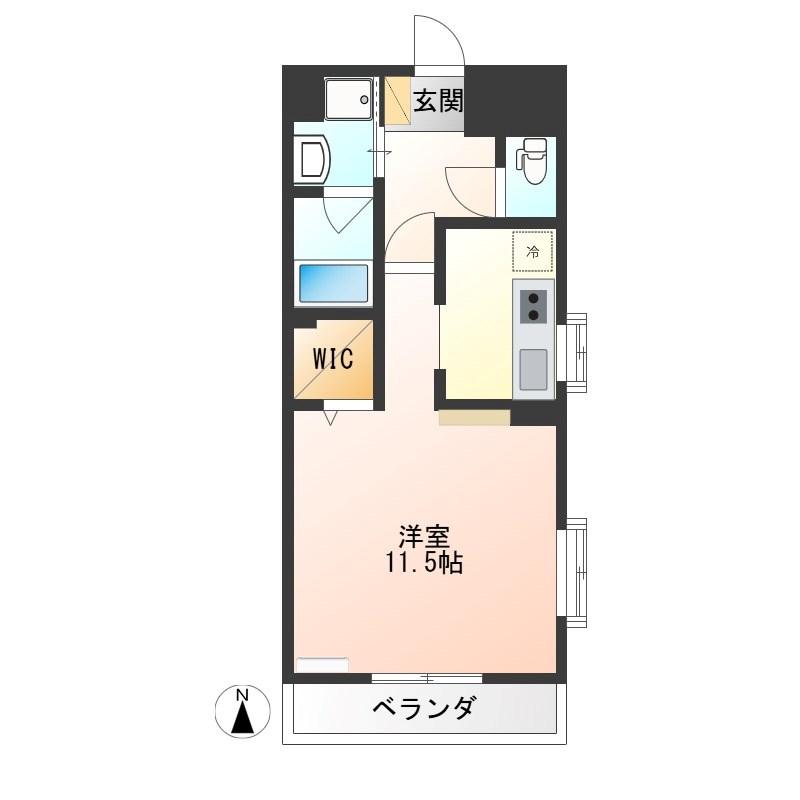 エソール中今泉 間取り