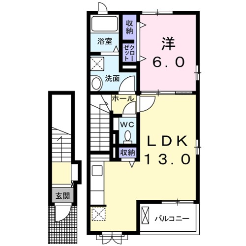 Ｎｏｂｌｅ　ＣａｓａⅠ 間取り