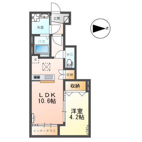 ルフト　ヒュッゲ（Luft Hygge） 間取り