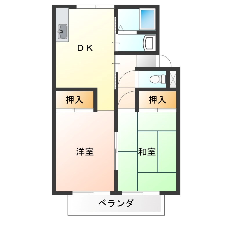 小金井ハイツ 間取り