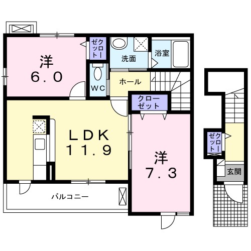 グレースぐみの木 間取り