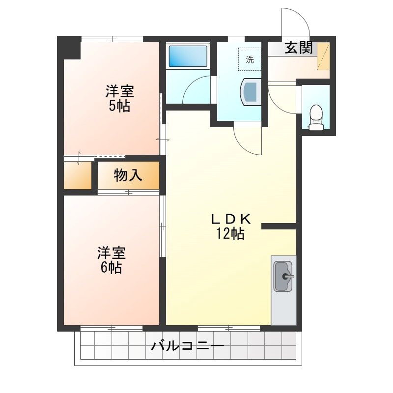 ロイヤルドミール 間取り
