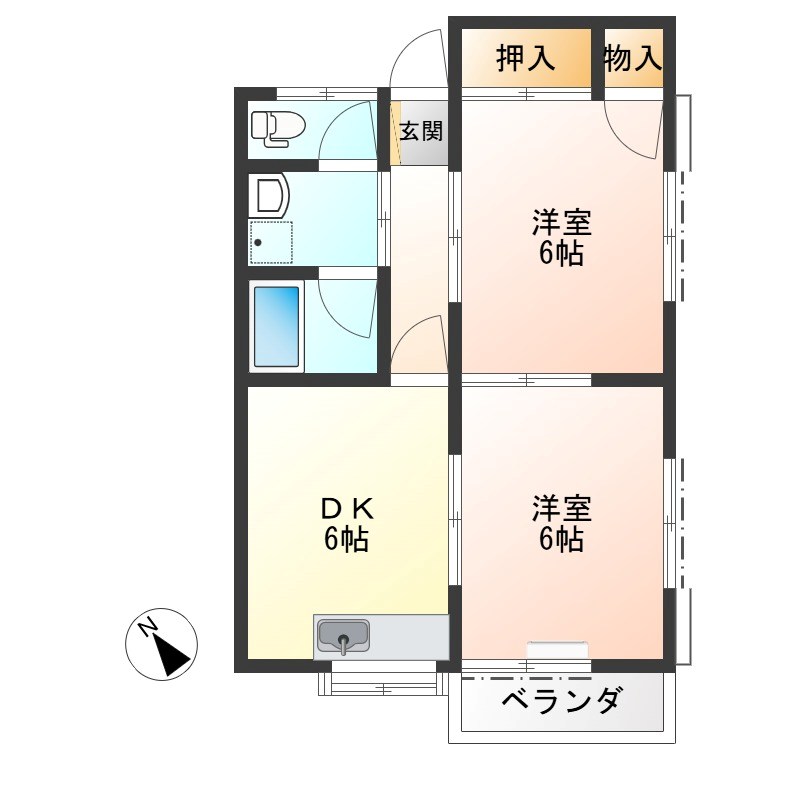 ホワイトクロウ 間取り